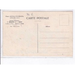 PUBLICITE : La soudure des peuples à Locarno (la Soudite) établissement Hippolyte Goupil à Levallois (Neuilly)