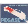 PUBLICITE : supercarburant PEGASE lot de 7 cartes postales semi-modernes (automobile)- très bon état