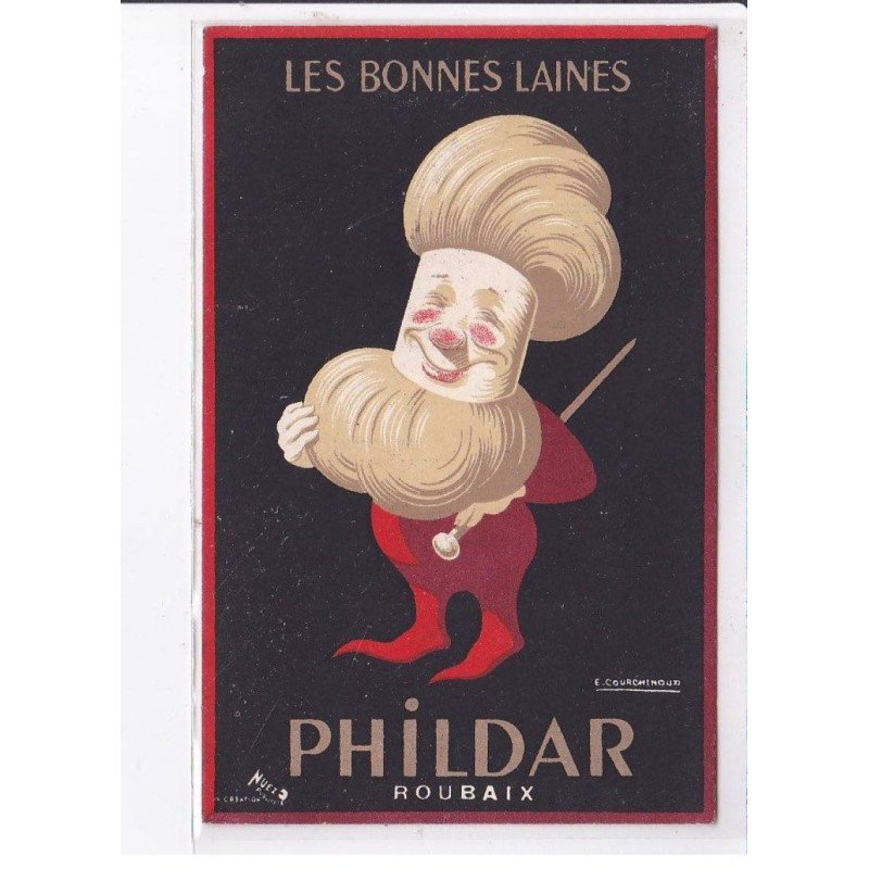 PUBLICITE : "Phildar" à Roubaix - les bonnes laines - très bon état