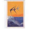 PUBLICITE : societa aerea Mediterranea - illustrée par Venturini - très bon état
