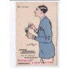 PUBLICITE : Max Decugis illustrée par de Fleurac (bonneterie Houte à Paris) - état