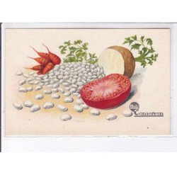 PUBLICITE : série de 12 cartes postales pour les conserves HERO(fruits - légumes) - très bon état
