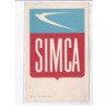 PUBLICITE : automobiles SIMCA - état