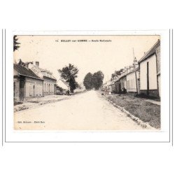 BELLOY-en-SOMME : route nationale - tres bon état