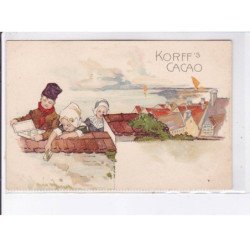 PUBLICITE : KORFF's cacao (enfants) - très bon état
