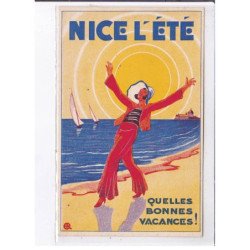 PUBLICITE : Nice l'été, quelles bonnes vacances ! - bon état