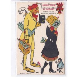 PUBLICITE : Au Moulin Rouge - Claudine - operette de Rodolphe Berger - très bon état