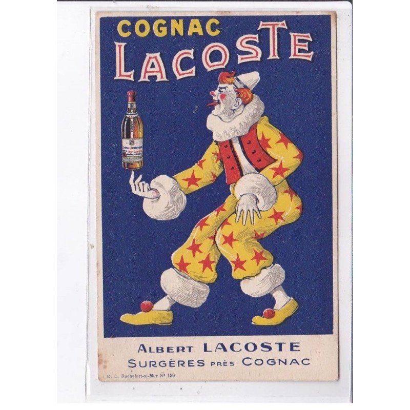 PUBLICITE : Cognac Lacoste à Surgères - état
