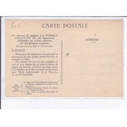 PUBLICITE : "Le bal de la Fourrure" à l'hotel Continental rue Rouget de l'Isle à Paris (par Maurice Millière) TBE