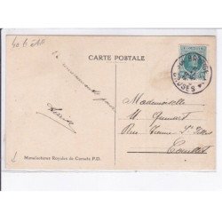 PUBLICITE : manufactures royales de corsets P.D. (mode - vetements)" - bon état