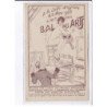 PUBLICITE : Le Bal des Arts à la salle Wagram - illustrée par Jean Chaperon (femme nue) - très bon état