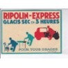 PUBLICITE : Ripolin Express - glacis sec en 3 heures (peinture) d'après Beuville - très bon état