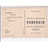 PUBLICITE : RUBEROIDE ASTRA PLUVEX - feutres pour toitures - très bon état