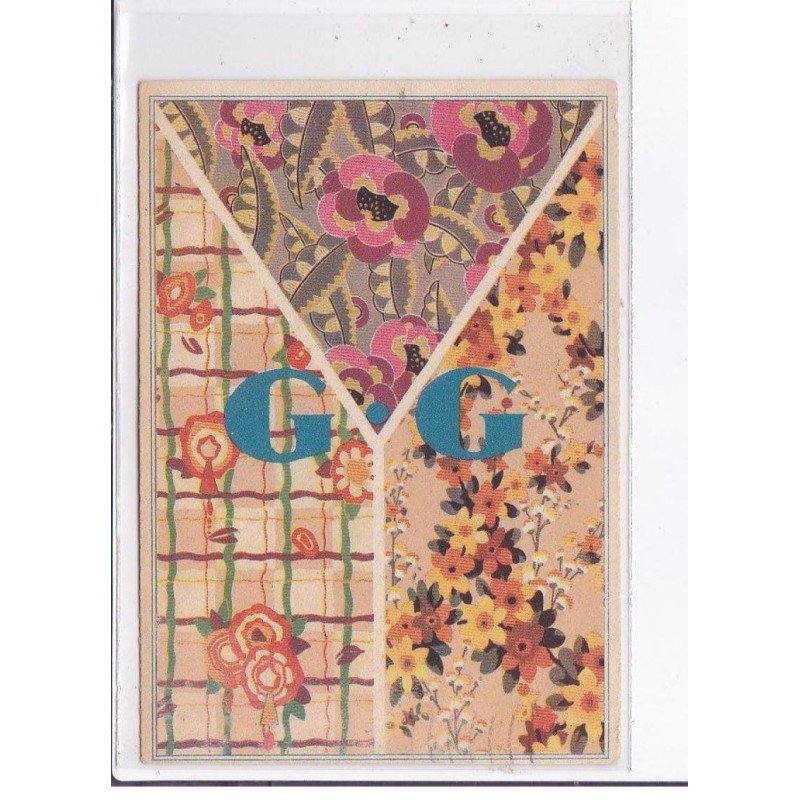 PUBLICITE : papiers peints Georges GAUTHIER à Paris - très bon état