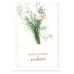 LAUZERTE : acceptez ces fleurs - tres bon état