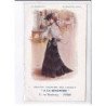 PUBLICITE : Les corset "a la Renommée" - La Parisienne au musée du Louvre - très bon état