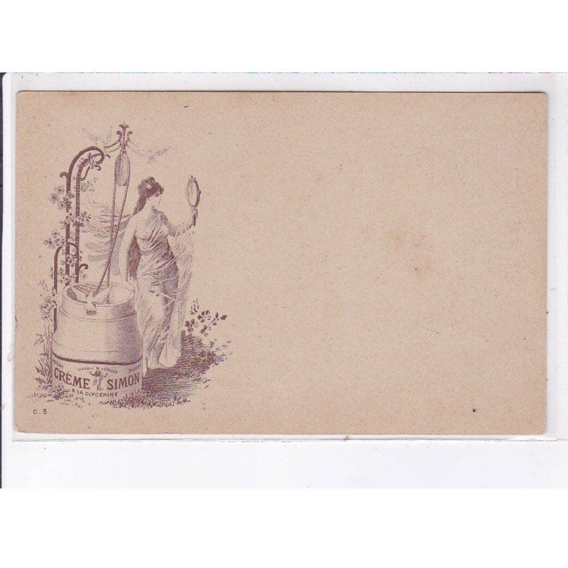 PUBLICITE : creème Simon - très bon état