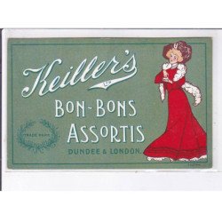 PUBLICITE : bombons assortis Keiller's - Dundee et Londres (London) - très bon état