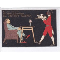 PUBLICITE : le chocolat GAUCHER à Angers - très bon état