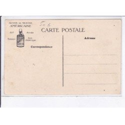 PUBLICITE : Alcool de menthe américaine - très bon état