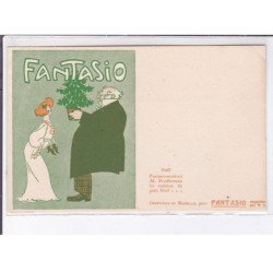 PUBLICITE :magasine FANTASIO illustrée par Roubille (sapin de Noël) - très bon état