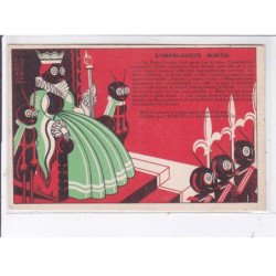 PUBLICITE : Les produits MORTIS (dératiseur - cafards) illustré par Demont Edmond - très bon état