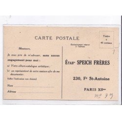 PUBLICITE : ameublement décoration SPEICH frères rue du faubourg Saint Antoine à Paris - état