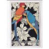 PUBLICITE : le jardin zoologique de Bale (BASEL - SUISSE) illustré par Keerl Thoma (perroquet) - très bon état