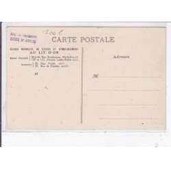 PUBLICITE : magasin "au Lit d'Or" rue Rambuteau à Paris (éléphant - matelas) - très bon état