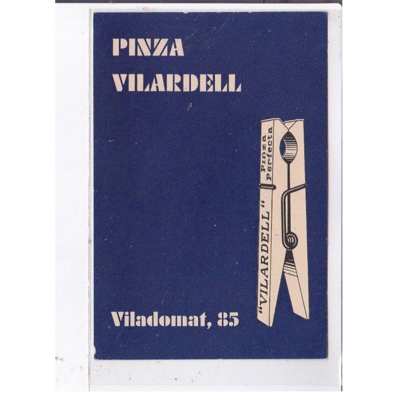 PUBLICITE : Pinza Vilardell - viladomat 85 - Magin Vilardell - très bon état