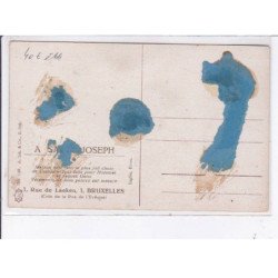 PUBLICITE : A Saint Joseph - magasin de vetements - tailleur à Bruxelles (Belgique) - état