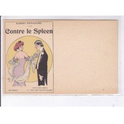 PUBLICITE : roman "Contre le spleen" par Willy - illustrée par GUILLAUME - très bon état