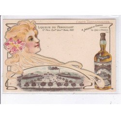 PUBLICITE : Liqueur du Fenouillet ( La Crau d'Hyeres) - très bon état