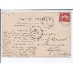 ALLEMANS-de-DROPT: inauguration du monument deluns-montaud 1909, discours du président de la république - très bon état