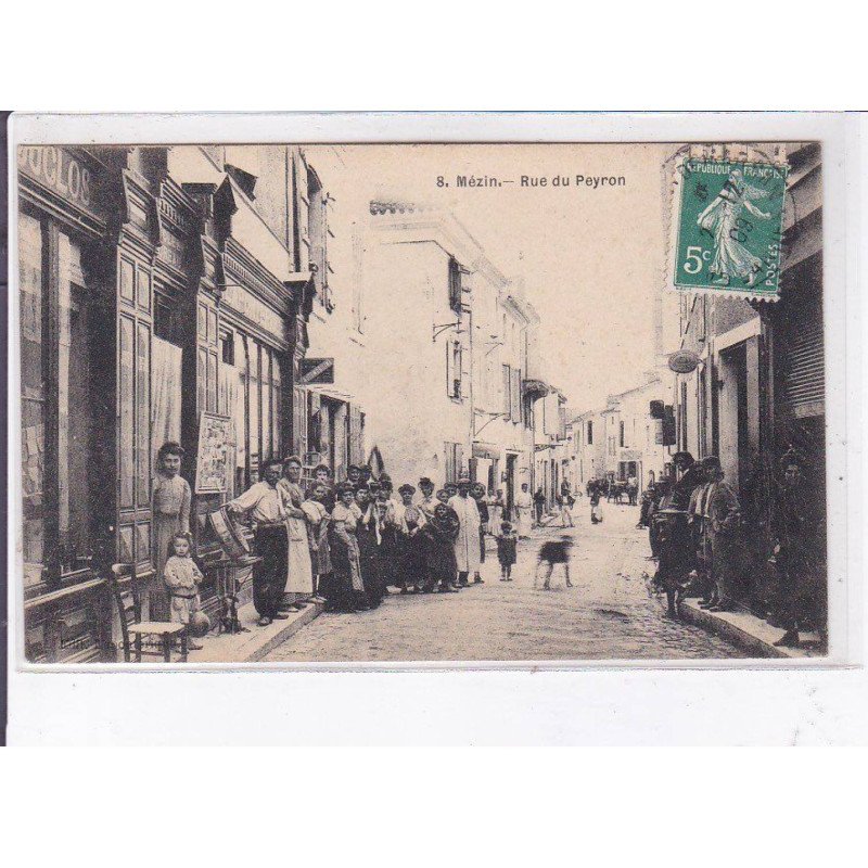 MEZIN: rue du peyron - très bon état MEZIN: rue du peyron - très bon état
