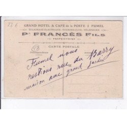FUMEL: grand hôtel et café de la poste - très bon état
