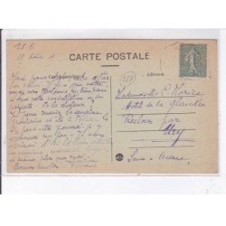 SAUVETERRE-la-LEMANCE: l'église et la grande rue - très bon état