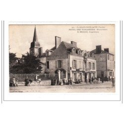 St-GILLES-CROIX-de-VIE : hotel des voyageurs, excursions - état