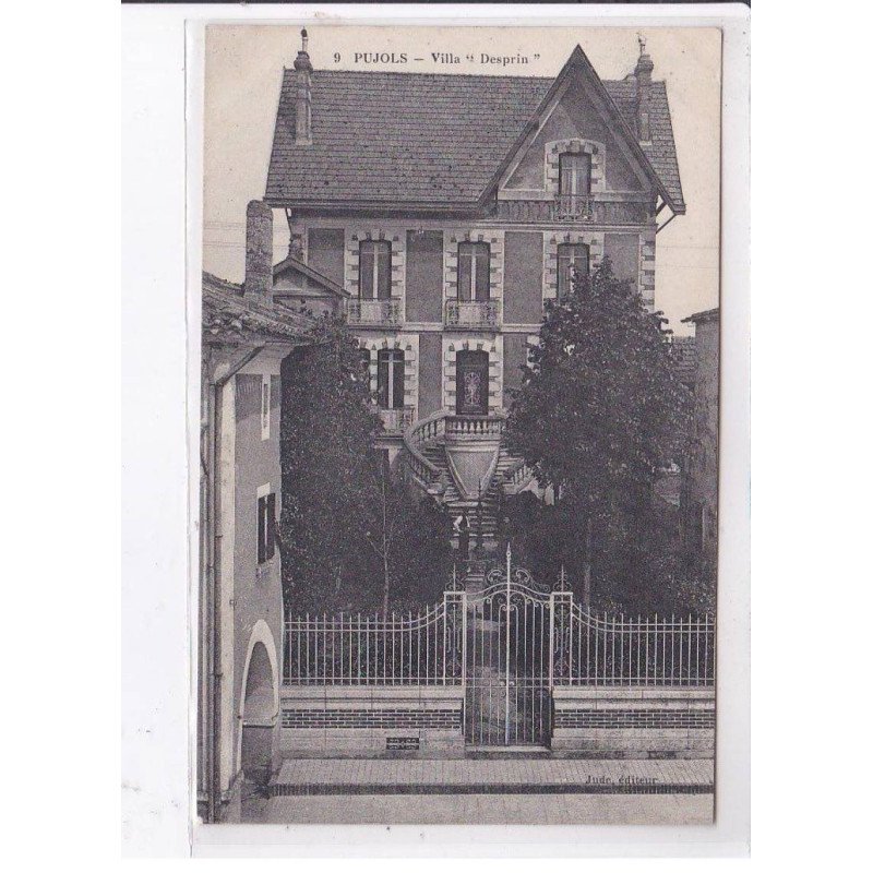 PUJOLS: villa "desprin" - très bon état