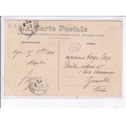 AGEN: fêtes présidentielles 1906, arc de triomphe de la colombophilie, place pierre-castey - très bon état