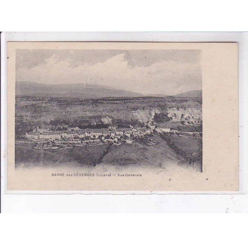 BARRE-des-CEVENNES: vue générale - très bon état