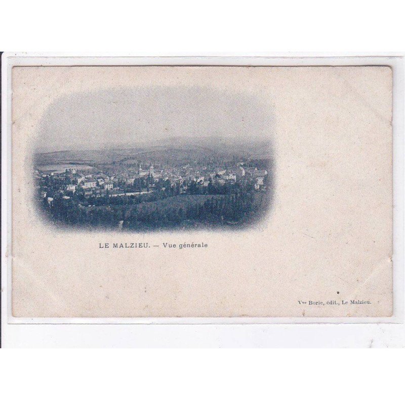 LE MALZIEU: vue générale - très bon état