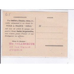 PUBLICITE : Les tissus Ideal - très bon état