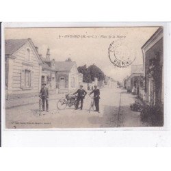 ANDARD: place de la mairie, philatelie, moto - très bon état