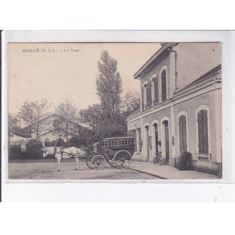 BAUGE: la gare - très bon état