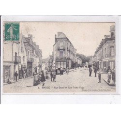 BAUGE: rue basse et rue victor hugo - état