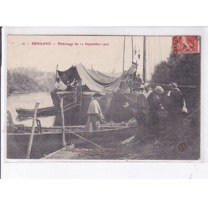 BEHUARD: pélérinage du 12 septembre 1907 - très bon état