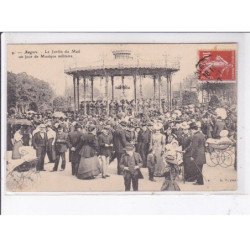 ANGERS: le jardin du mail un jour de musique militaire - très bon état