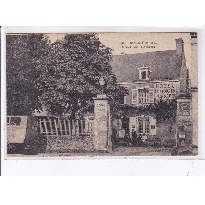 NOYANT: hôtel saint-martin - très bon état