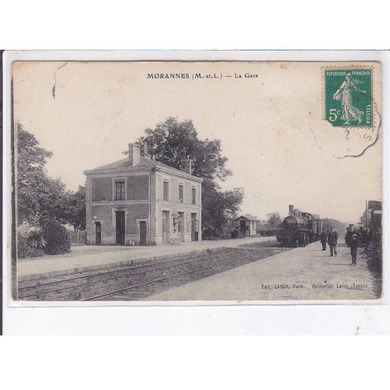 MORANNES: la gare - très bon état